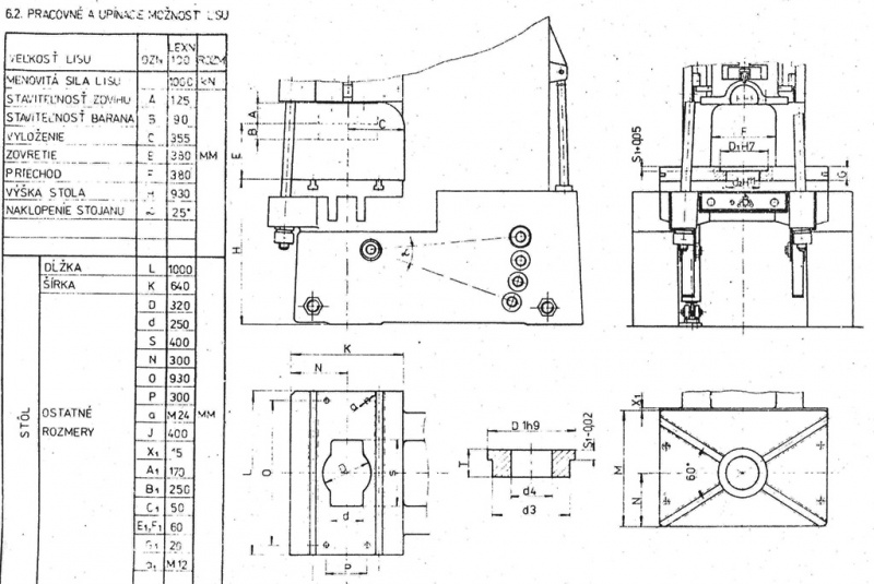 Technické parametre / LENX 100 - foto Technické parametre / LENX 100 - foto
